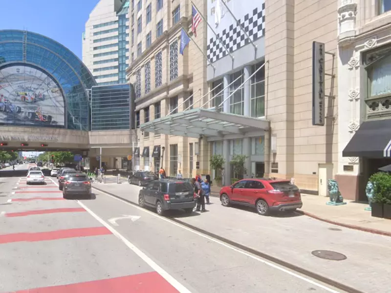 Parking at Conrad Indianapolis - Valet Kiosk