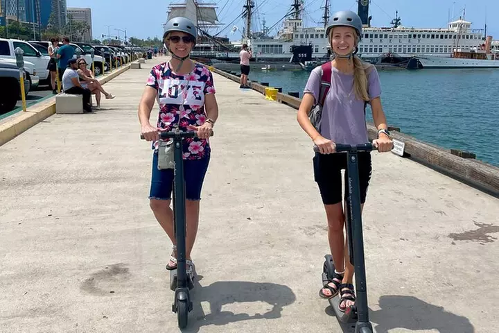 Electric Scooter Waterfront Tour with Pictures