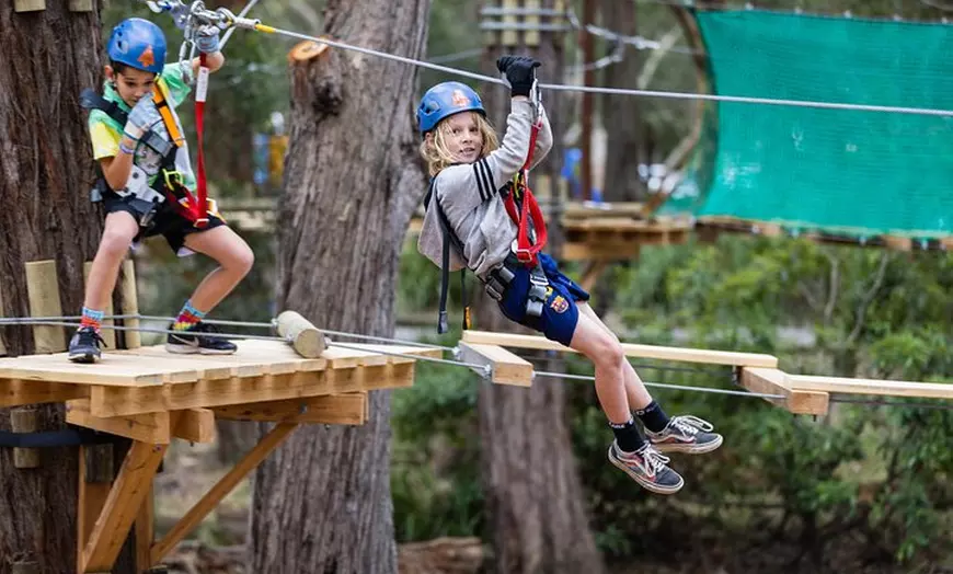 Image 11: Lane Poole Park Dwellingup - Junior Tree Ropes & Ziplining