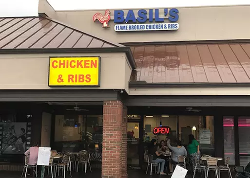 5% Cash Back at Basil's Flame-Broiled Chicken & Ribs - Primary Image
