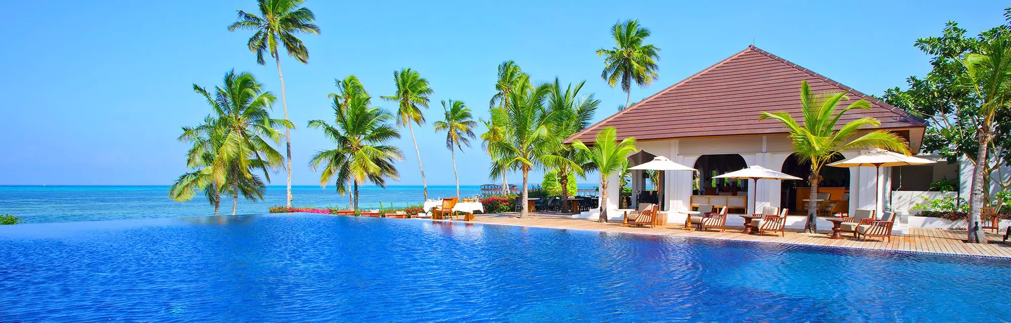 ✈ ZANZIBAR | Kizimkazi - The Residence Zanzibar 5* - Piscine à débordement - Primary Image