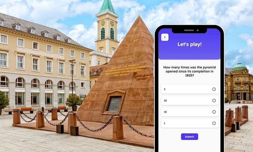 Image 4: Karlsruhe : Stadterkundungsspiel und Stadtrundfahrt auf dem Handy