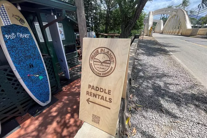 Haleiwa River Paddle Board Rental with Blue Planet Adventure Co.