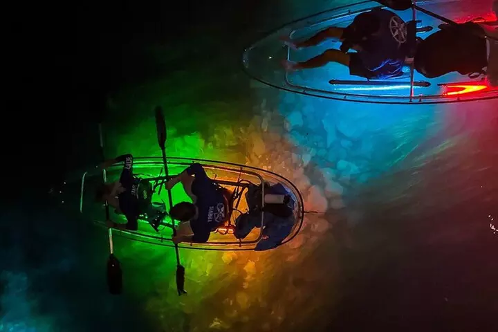 Clear Kayak Sunset Glow Tour