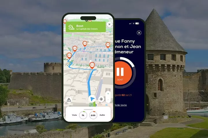 Brest Visite audioguidée à pied 3h30 et 27 commentaires audios - Primary Image