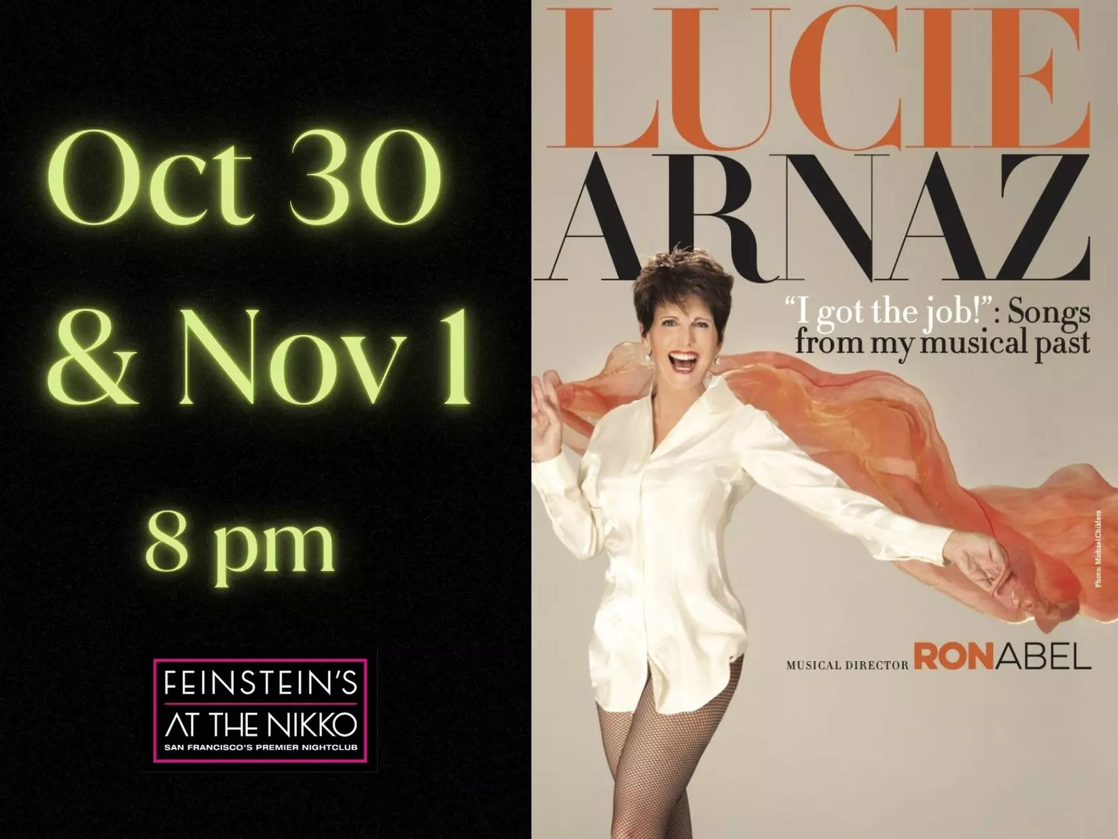 Lucie Arnaz: I Got The Job, Songs From My Musical Past with Music Direction by Ron Abel - Primary Image