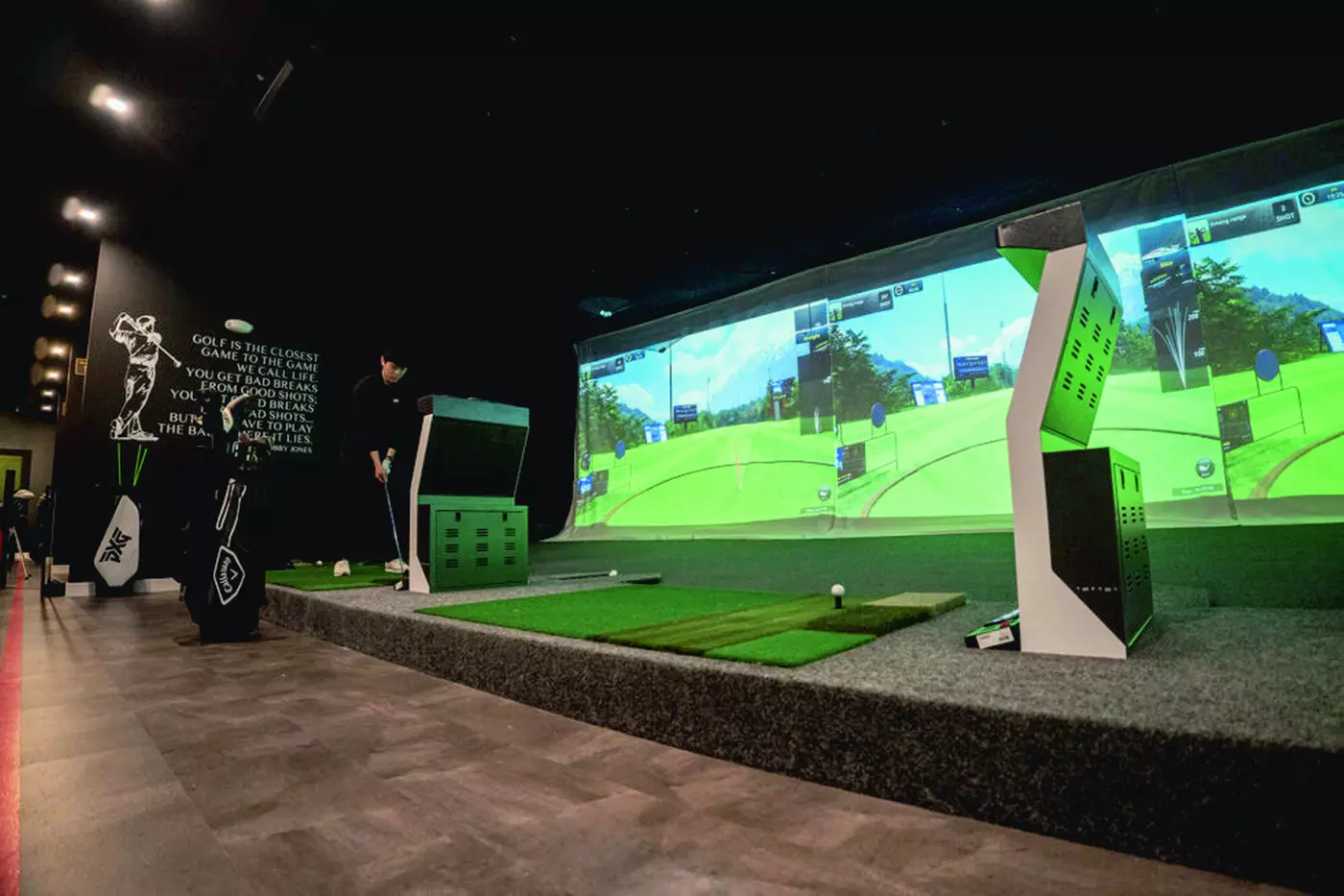 $55 For 18-Hole Golf Simulator In The VIP Room For 2 People (Reg. $110) - Second Medium