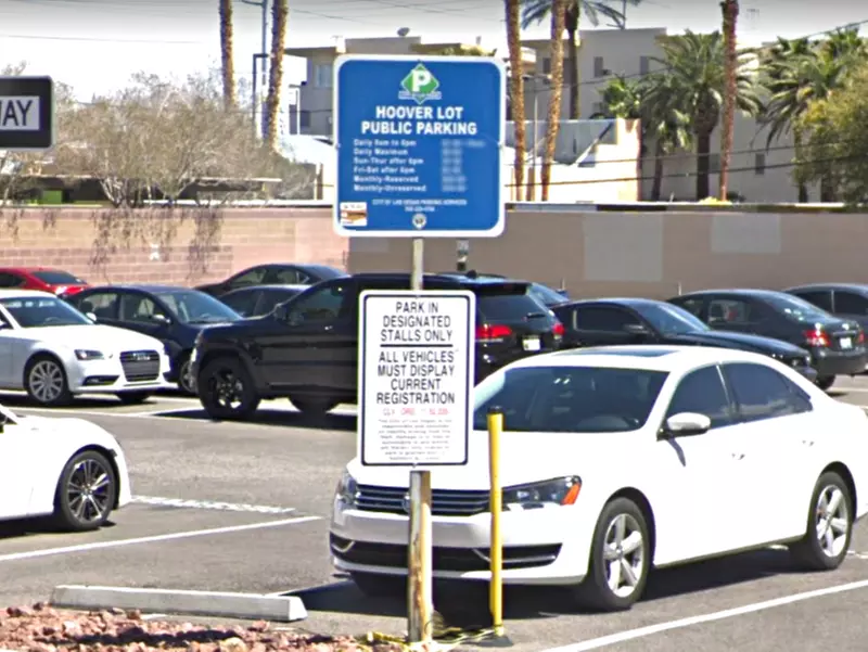 Parking at Hoover Lot - Second Medium