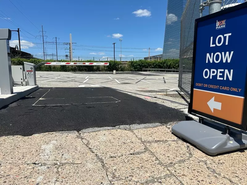 Parking at 3001-3003 JFK Blvd. Lot