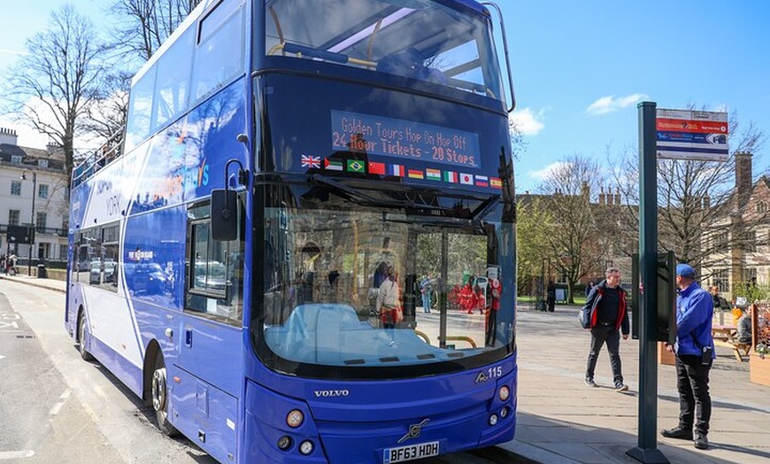 Image 30: Golden Tours York Hop-on Hop-off Open Top Bus Tour with Audio Guide