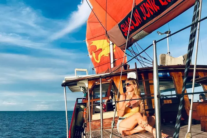 Shaolin Sunset Sail on Authentic Chinese Junk Boat