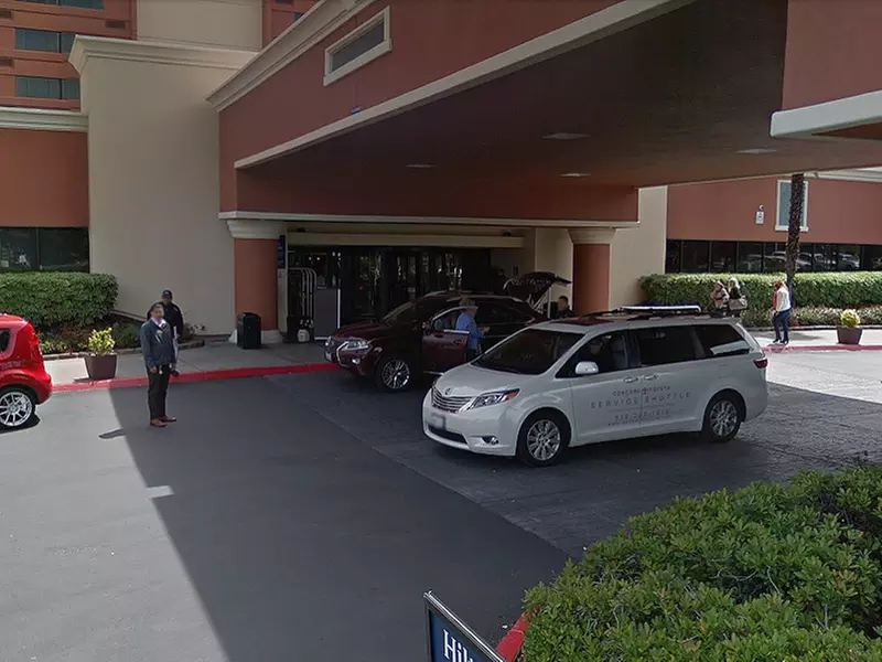 Parking at Hilton Concord - Valet