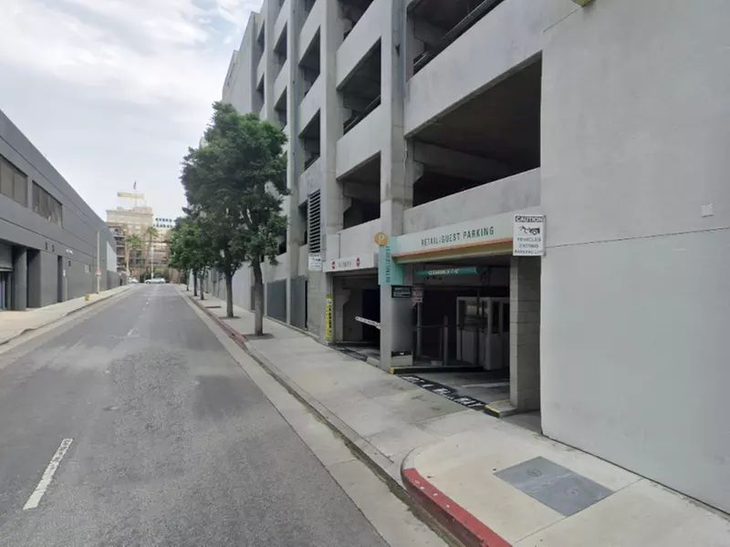 Parking at 1555 Vine St. Garage
