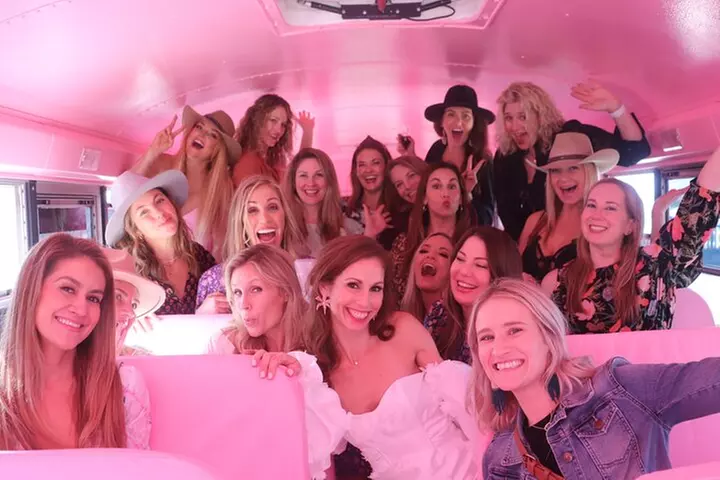 Half-Day Fredericksburg Bubbly Booze Night Bus Guided Experience