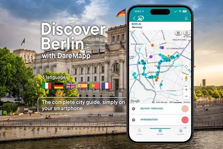 Erkunden Sie Berlin in Ihrem eigenen Tempo, ohne Gruppen oder feste Zeitpläne. Nutzen Sie Ihr Mobiltelefon. - Primary Image