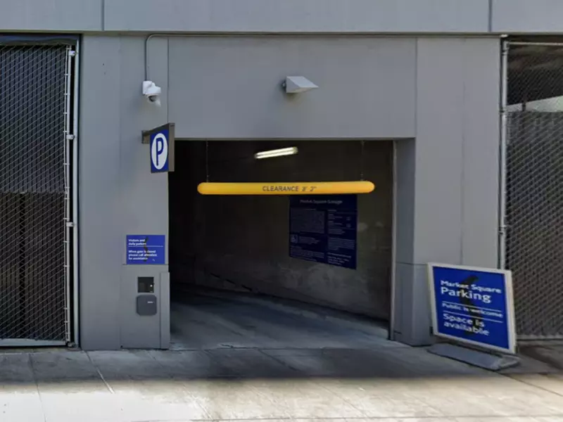 Parking at Market Square Garage - Second Medium