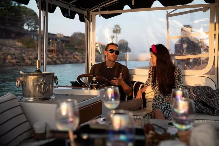 Luxury Shared E-Boat Cruise with Wine, Charcuterie & Sea Lions Spot...