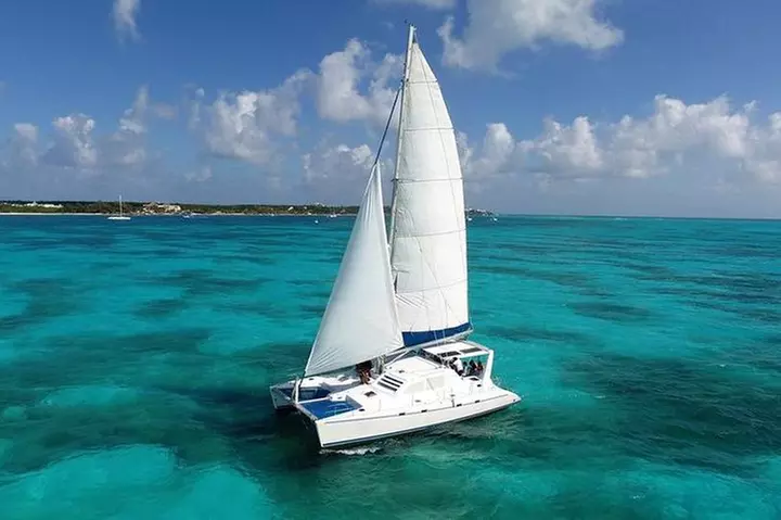 Isla Mujeres Catamaran Luxury Sailing Experience from Puerto Morelos - Primary Image
