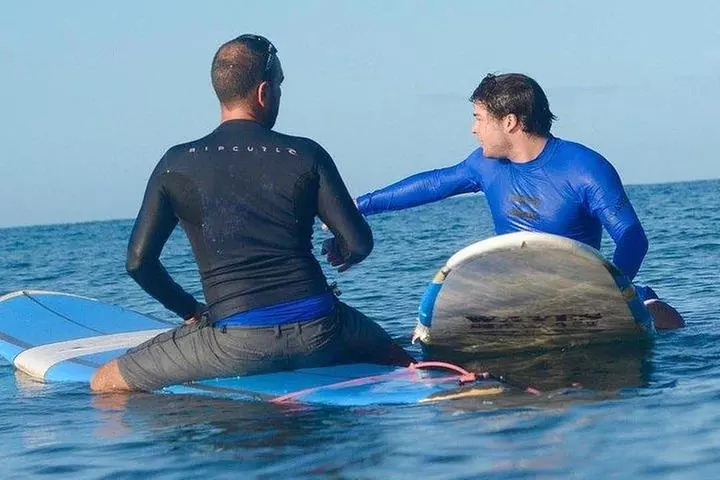 Group Surf Lesson for Beginners in Kihei at Kalama Park