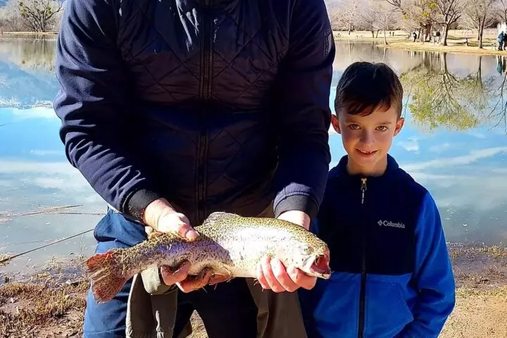 AZ Trout Fishing, on foot 2hrs. session! up to 4 people