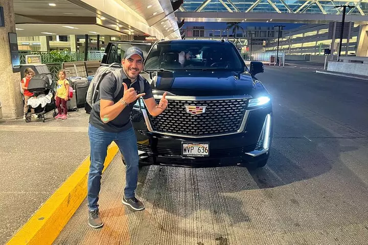 One-Way VIP Transfer: Honolulu Airport, Waikiki, Cruise Port