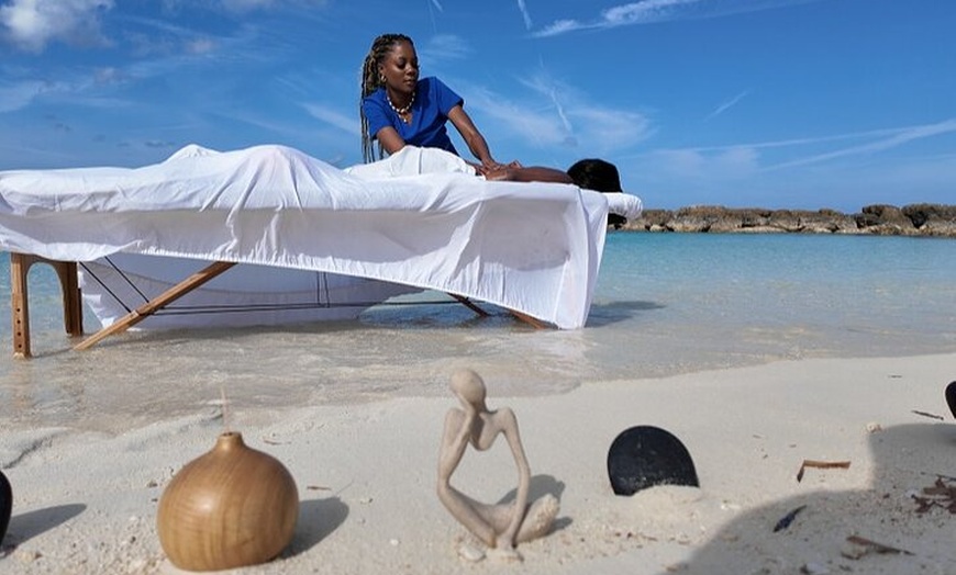 Image 6: Private Beachfront Massage in Nassau Bahamas with Transportation