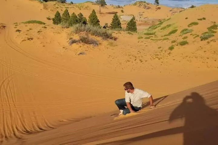 Slot Canyon Tour & Sandboarding UTV Adventure