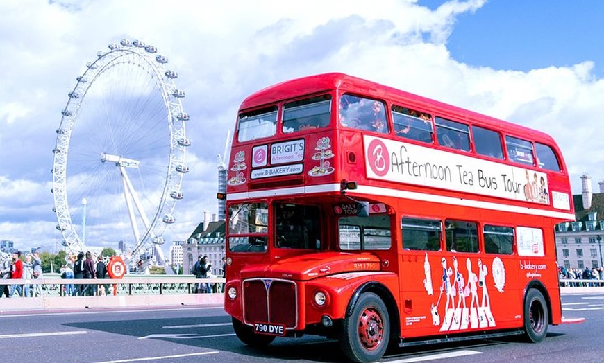 Image 2: Brigit's Afternoon Tea Bus in London