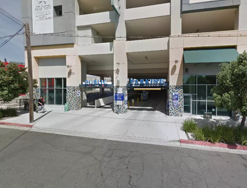 Parking at North Park Garage