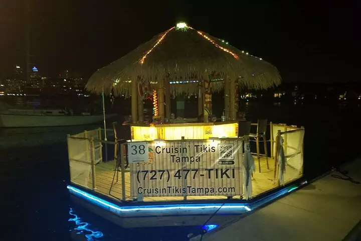 Tiki Boat - Downtown Tampa - The Only Authentic Floating Tiki Bar
