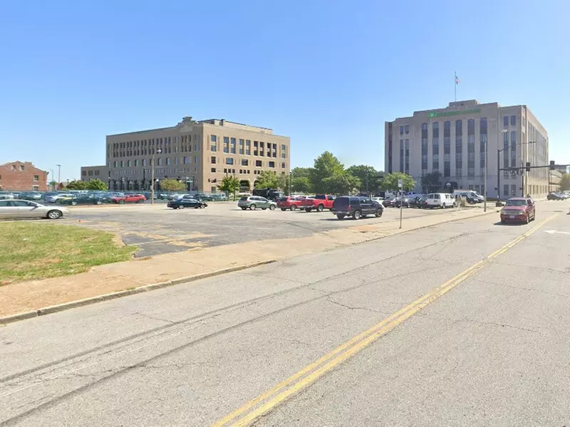 Parking at 801 N. Tucker Blvd. Lot - Second Medium