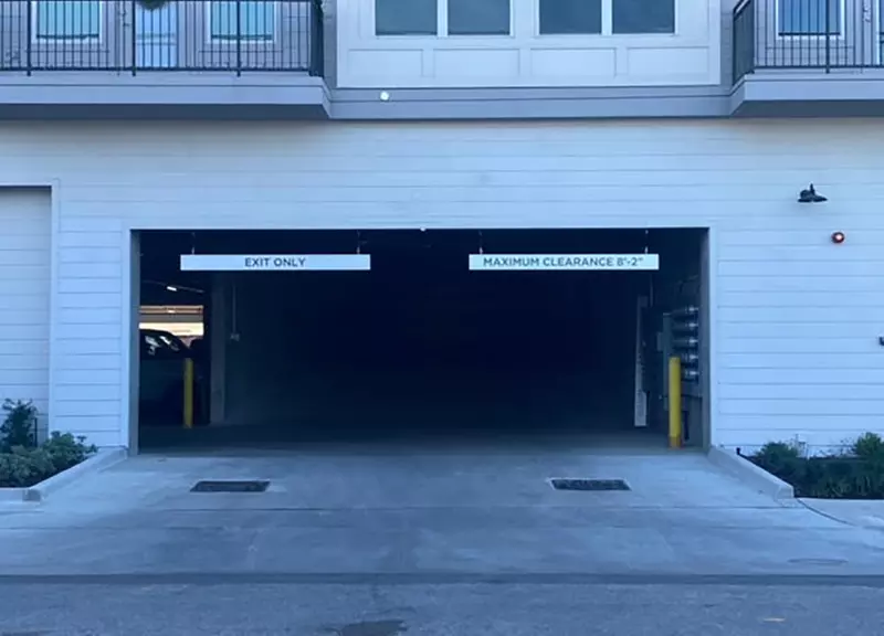 Parking at Interpose Garage