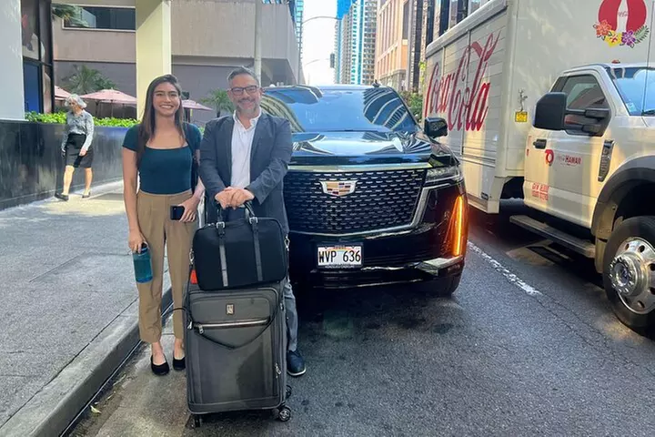 One-Way VIP Transfer: Honolulu Airport, Waikiki, Cruise Port