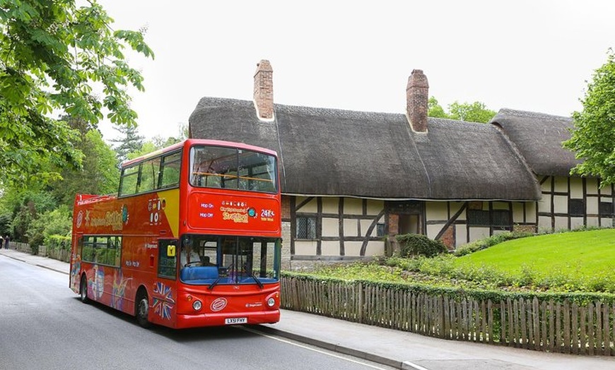 Image 1: City Sightseeing Stratford-upon-Avon Hop-On Hop-Off Bus Tour