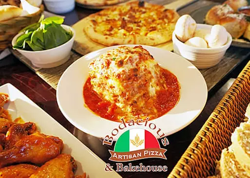5% Cash Back at Bodacious Pizza and Grill