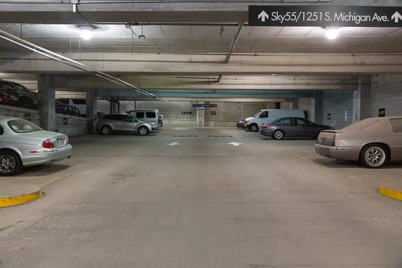 Parking at Sky55 Parking Garage
