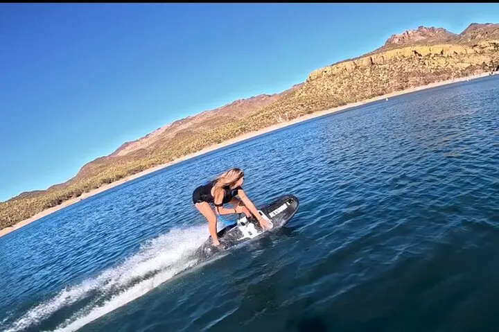 The Original Tesla Cybertruck/Jetsurf Tour in the Sonoran Desert