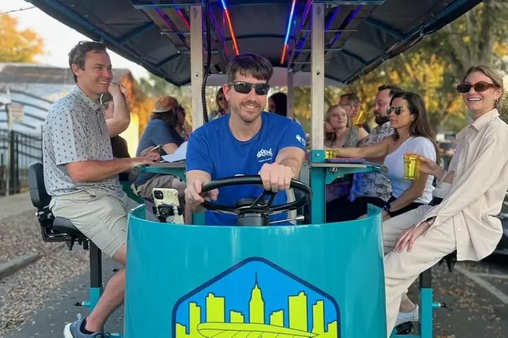 Private Pedal Party Bike Tour through Historic Downtown Mobile