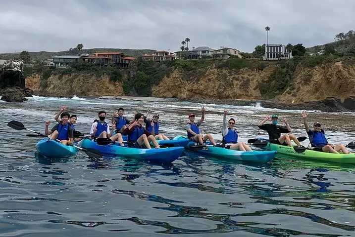Laguna Beach Open Ocean Kayaking Tour with Sea Lion Sightings