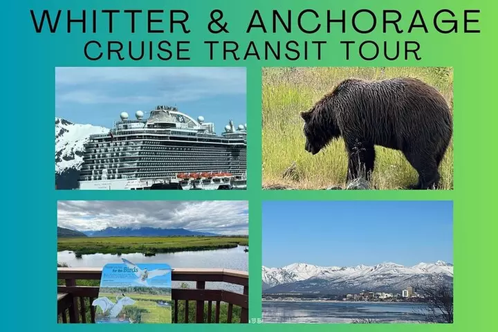 Whittier to Anchorage Land Transfer Tour With AWCC