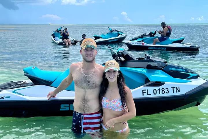 Smaller Groups = Better Experience! Key West Jet Ski Adventure