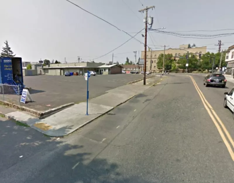 Parking at SE. Hawthorne Blvd. Lot - Second Medium