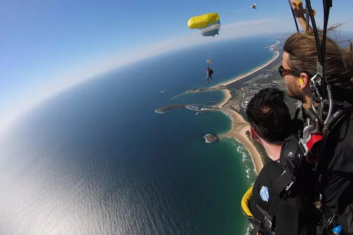 Coffs Harbour Ground Rush or Max Freefall Tandem Skydive on the Beach