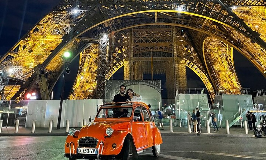 Image 30: 2 heures de Balade Privée de Nuit en Citroën 2CV à Paris