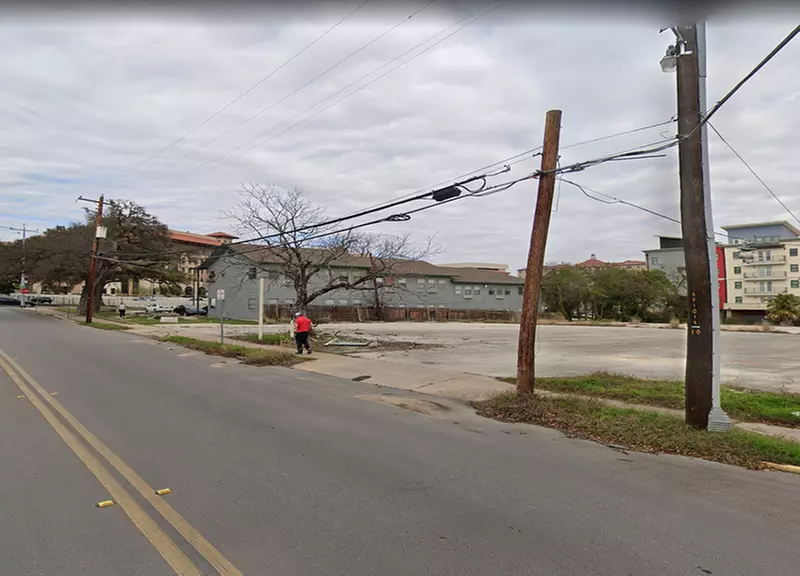 Parking at Texas State University Lot - P3036