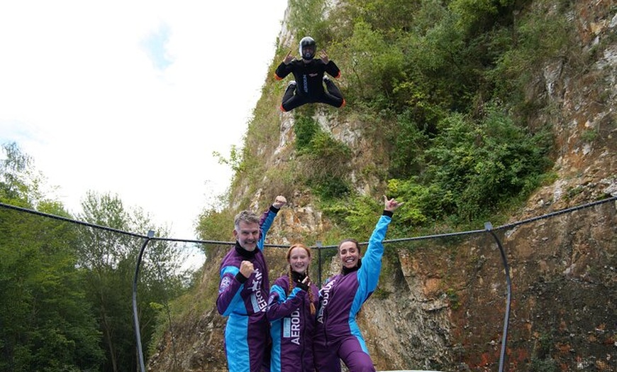 Image 6: Outdoor Wind Tunnel Skydiving Experience in Kent