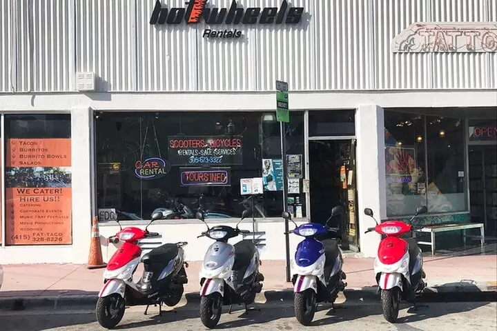 Rent A Small Double Scooter 2Hrs + 1Hr Free