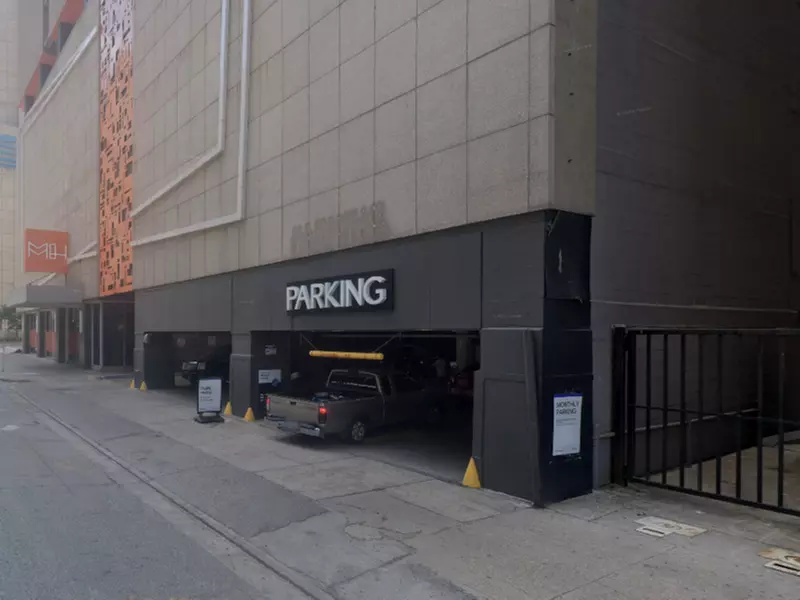 Parking at Manor House Garage