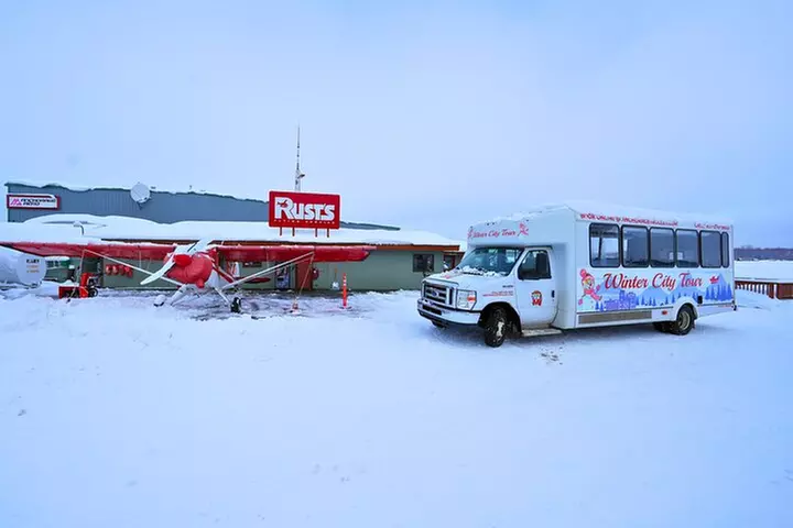 Anchorage's Winter City Tour = Samples + Stops + WildLife