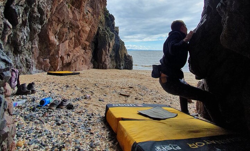 Image 4: Rock Climbing Experience By The Beach